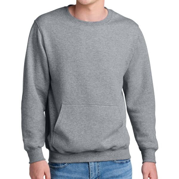 Port & Company Core Fleece Crewneck Pocket Sweatshirt PC78PKT Core Fleece Crewneck Pocket Sweatshirt Thumbnail