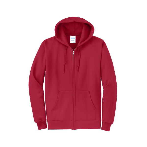 Port & Company Core Fleece Full Zip Hooded Sweatshirt PC78ZH Core Fleece Full Zip Hooded Sweatshirt Thumbnail