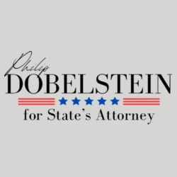 Philip Dobelstein for State's Attorney Design PD1 on a Port & Company ® - Core Fleece Pullover Hooded Sweatshirt Design