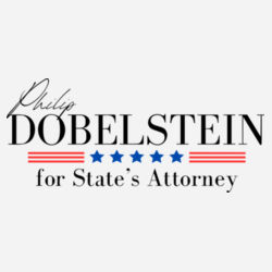 Philip Dobelstein for State's Attorney Design PD1 on a Port & Company ® - Core Fleece Crewneck Sweatshirt Design
