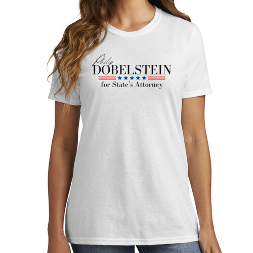 Philip Dobelstein for State's Attorney Design PD1 on a Port & Company ® - Women's Core Cotton Tee Thumbnail