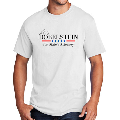 Philip Dobelstein for State's Attorney Design PD1 on a Port & Company ® - Core Cotton Tee Thumbnail