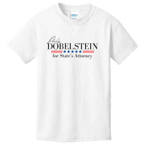 Philip Dobelstein for State's Attorney Design PD1 on a Port & Company ® - Youth Core Cotton Tee Thumbnail