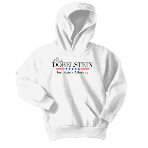 Philip Dobelstein for State's Attorney Design PD1 on a Port & Company ® - Youth Core Fleece Pullover Hooded Sweatshirt Thumbnail